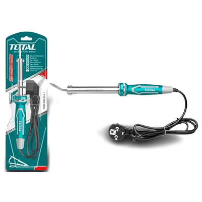 TOTAL | Fer à souder électrique 60W avec tête pliée plate