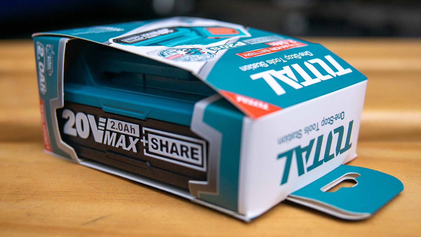 TOTAL | Batterie 20V 2.0 Ah Li-ion