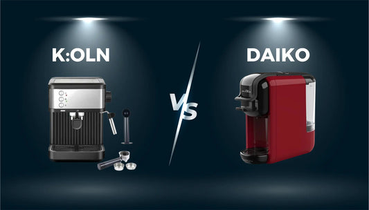 Quelle machine à café choisir : DAIKO ou K:OLN ?