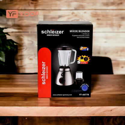 SCHLEIZER | MIXEUR 600W INOX GRIS