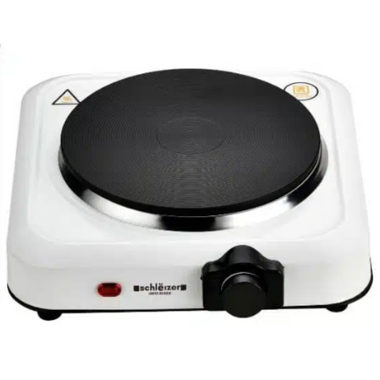 SCHLËIZER | PLAQUE DE CUISSON ÉLECTRIQUE INDIVIDUEL BLANCHE