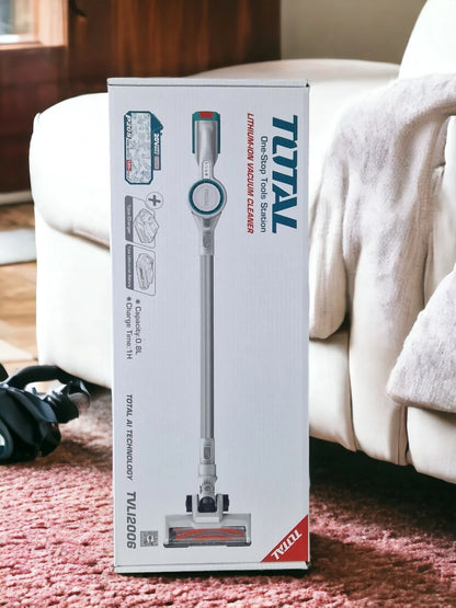 TOTAL | Aspirateur Balai avec batterie rechargeable Lithium-Ion TVLI2006