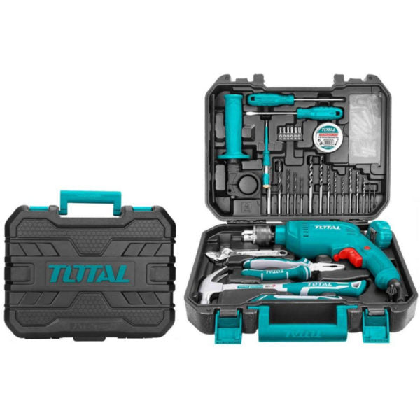 TOTAL | Malette Perceuse + Outils