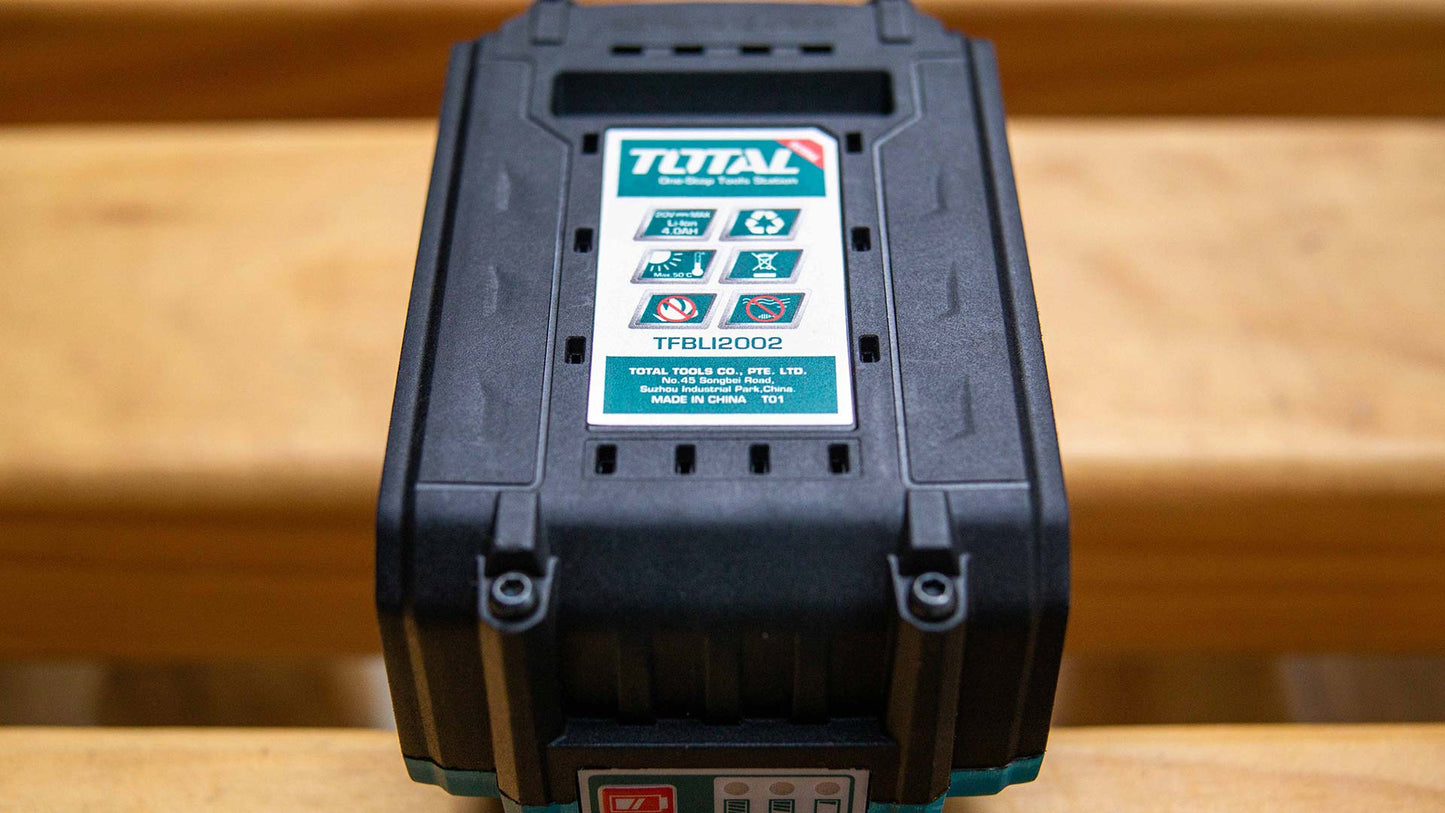 TOTAL | Batterie 20V 4.0 Ah Li-ion TFBLI2002