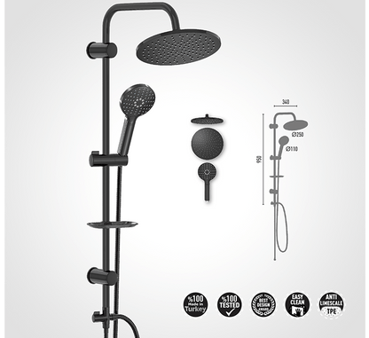 DUSCHAL | Colonne de douche ARMA DARK