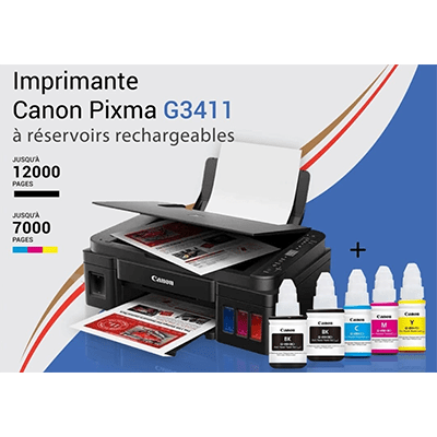 CANON l  IMPRIMANTE MULTIFONCTION PIXMA G3411
